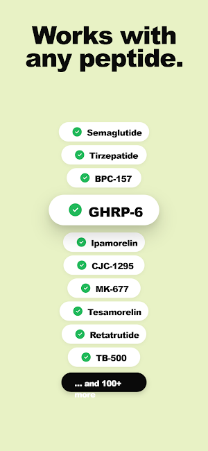 Peptide Tracker: PeptPro Screenshot 1