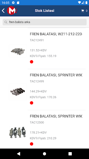 Morkoç B2B Screenshot 2