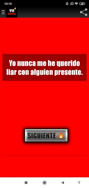 Yo Nunca - PICANTE Screenshot 2