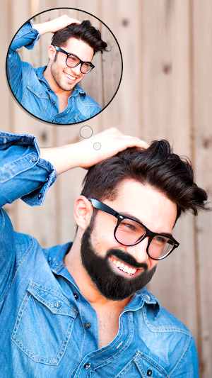 Man Mustache Beard Changer Screenshot 1