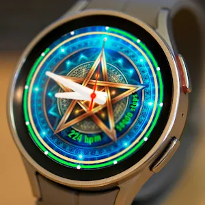 The Star Analog Watch Face Screenshot 3