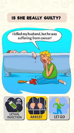 Be The Judge - Ethical Puzzles, Brain Games Test Screenshot 1