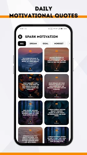 Spark Motivation: Daily Quotes Screenshot 0