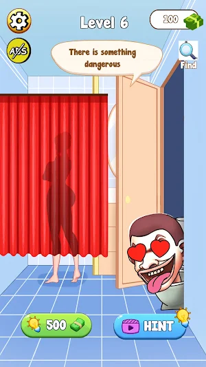 Naughty test: Tricky puzzle Screenshot 2