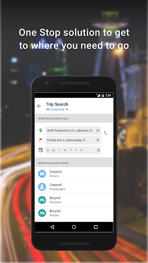 Florida Poly Rideshare Screenshot 2