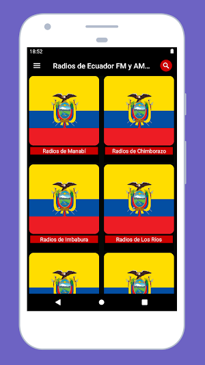 Radio Ecuador: AM & FM Online Screenshot 1