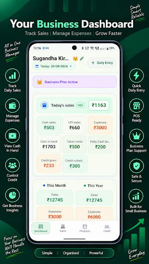 DhandaX – GST Billing & Khata Screenshot 0