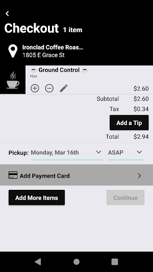 Ironclad Coffee Screenshot 3