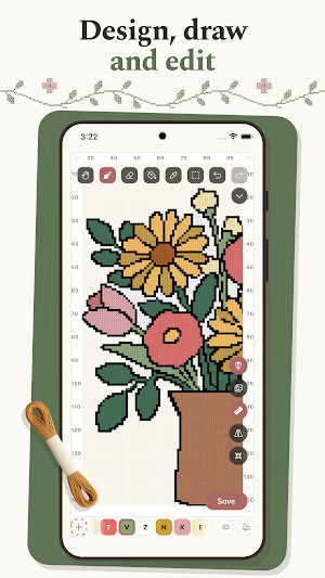 Crossie: Cross Stitch Craft Screenshot 1