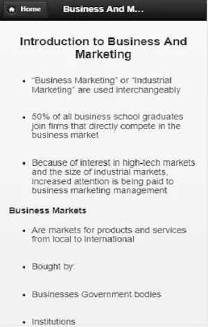 Business and marketing Screenshot 2