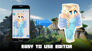 MCPE Skin World for Minecraft Screenshot 0