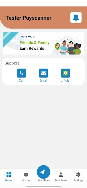 TS Money Transfer Screenshot 2