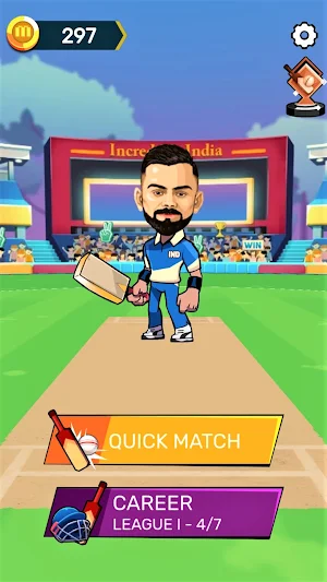 Cricket League : Real Cricket Screenshot 1