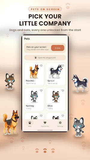 Pets on Screen Screenshot 1