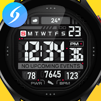SH044 Watch Face, WearOS watch