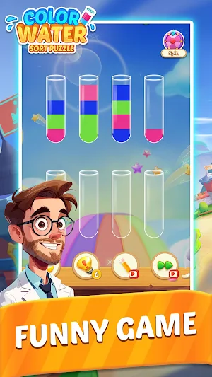 color water sort puzzle Screenshot 0