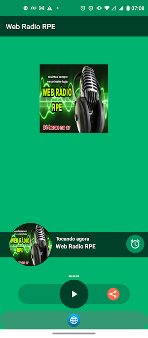 Web Rádio RPE Screenshot 2