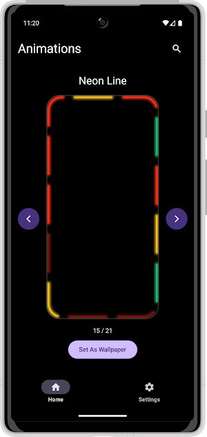 EdgeLight: Magic Border Walls Screenshot 3