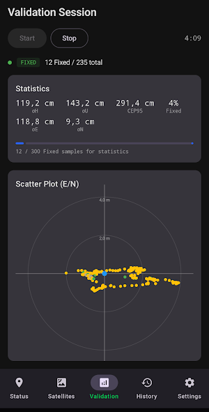RTK Position Screenshot 3