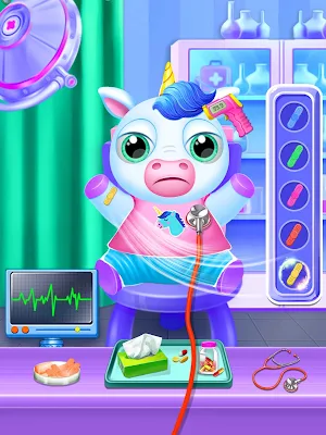 Cute Unicorn Care Babysitter Screenshot 2