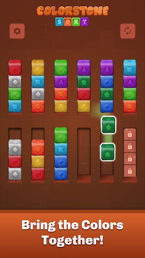 Colorstone Sort Puzzle Game Screenshot 0