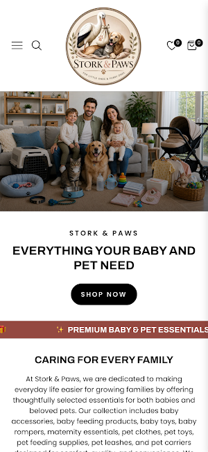 Stork & Paws Screenshot 0