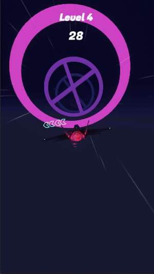 Space Race - Fly and dodge colorful bars in space Screenshot 2