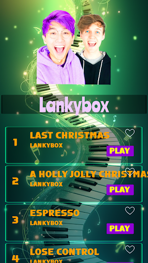 Piano Music Lankybox Game Screenshot 0