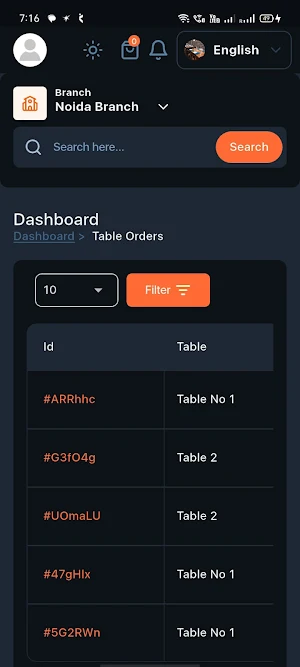 Nexamenu Admin Screenshot 2