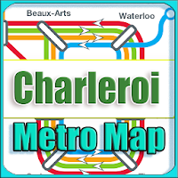 Charleroi Metro Map Offline