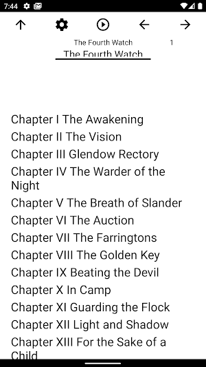 Book, The Fourth Watch Screenshot 0