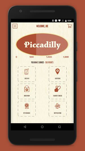 Piccadilly Rewards Screenshot 2