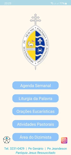 Paróquia Jesus Ressuscitado Screenshot 0