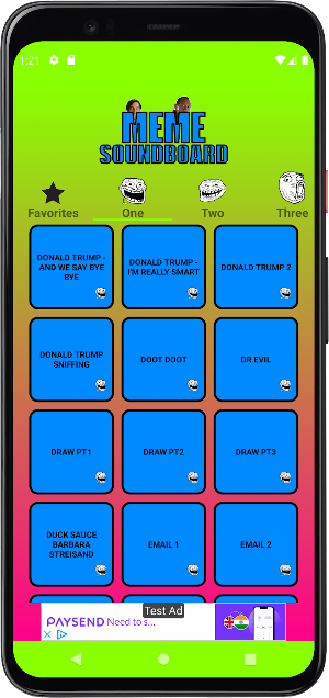 Meme and Trolling Soundboard Screenshot 1