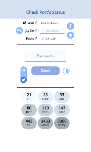 Network Port Check Screenshot 0