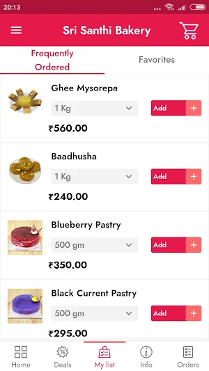 Sri Santhi Bakery Screenshot 1