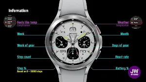 JW032 jwstudio watchface Screenshot 1