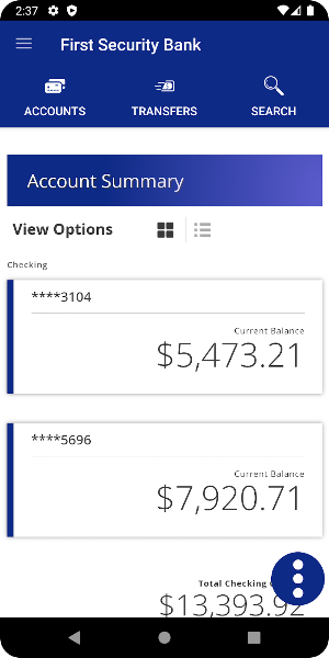 First Security Bank Missouri Screenshot 1