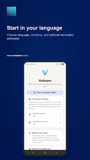 Vedorpro - Client balances Screenshot 0