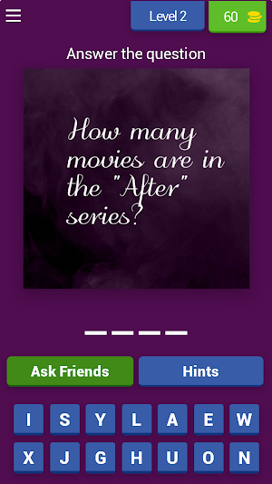 After Movies Extra QUIZ Screenshot 2