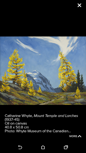 Whyte Museum Screenshot 2