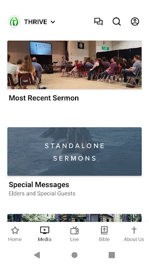Thrive Christian Fellowship Screenshot 1