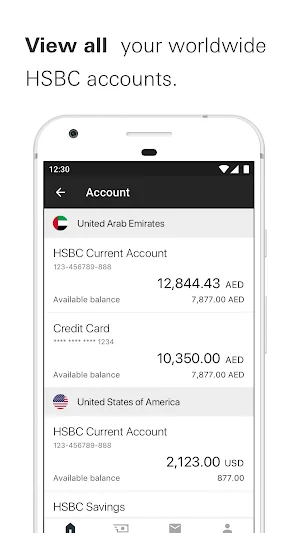 HSBC UAE Screenshot 2