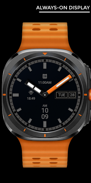 Night ver 63 - watch face Screenshot 2