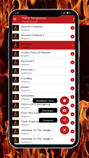 Metal Ringtones For Mobile Screenshot 1