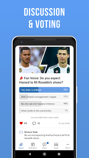 Real Live: Unofficial football app for Madrid Fans Screenshot 3