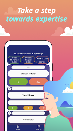 English for Psychology: Words Screenshot 2