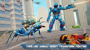Ant Robot Transforming Games: War Robot Games Screenshot 0