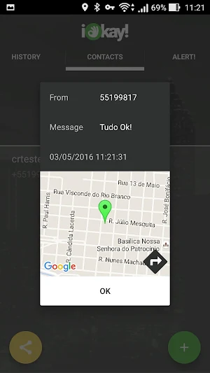 iOkay - Personal Safety Screenshot 2