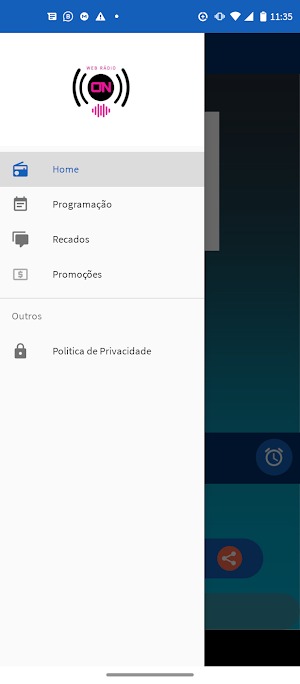 Web Rádio On Screenshot 1